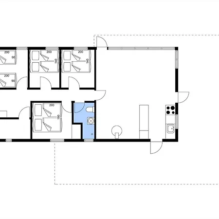 1477-n-vejby-frits-nielsens-vej-37 Casa de Férias Vejby
